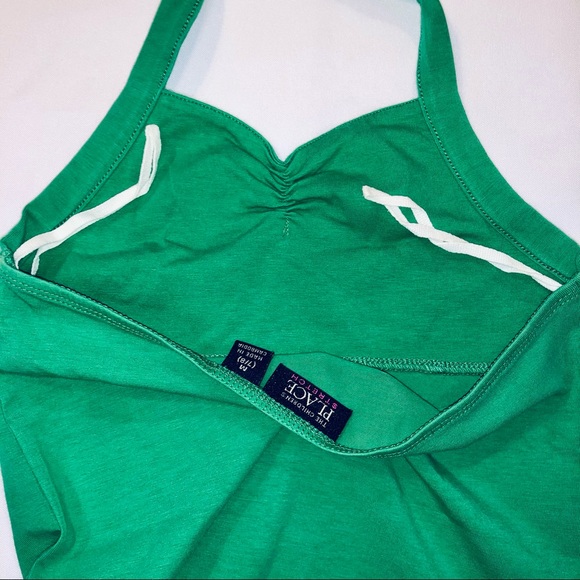 SOLD-The Children’s Place Green Halter Top Girls M - Picture 5 of 7